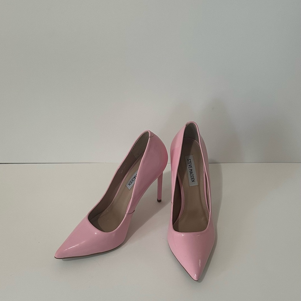 Pink Steve Madden heels - women’s size 7 - worn once